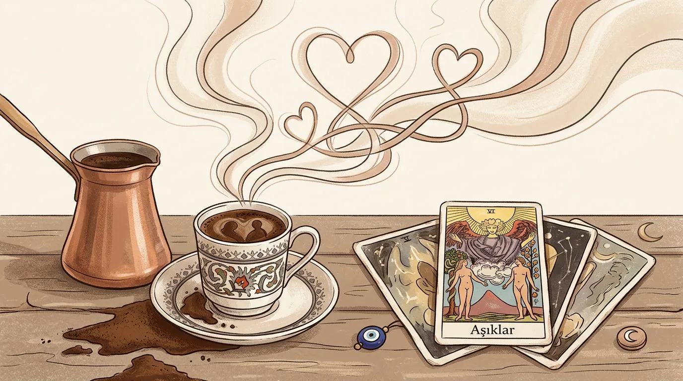 Aşıklar tarot kartı ilişkide ne anlama gelir? Seçim, uyum ve kalbin dili