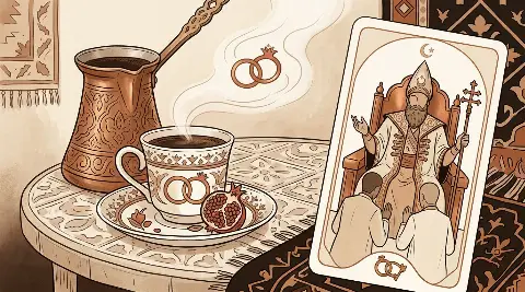 Aziz tarot kartı evlilik ve bağlılık için ne anlatır?