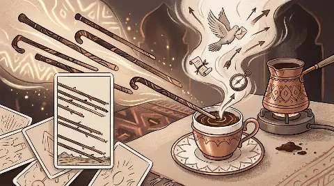 Değnek Sekizlisi tarot kartı haber mi getirir?