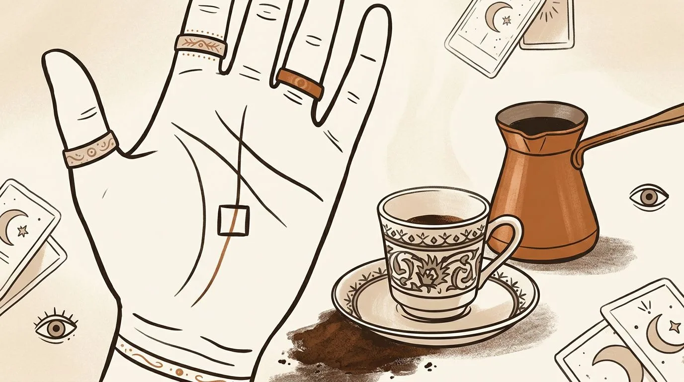 El falında yaşam çizgisinde kare işareti neyi gösterir?