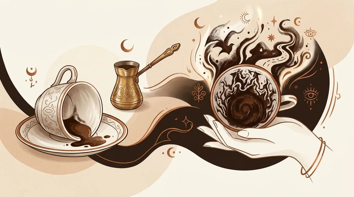 Kahve falı nasıl bakılır? Adım adım fincan kapatma ve bekletme rehberi