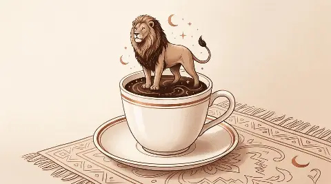 Kahve falında aslan görmek ne anlama gelir?