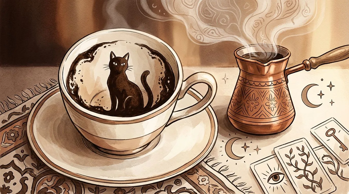 Kahve falında kedi görmek ne anlama gelir?
