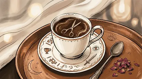 Kahve falında makas görmek ilişkide ayrılık mı demek?