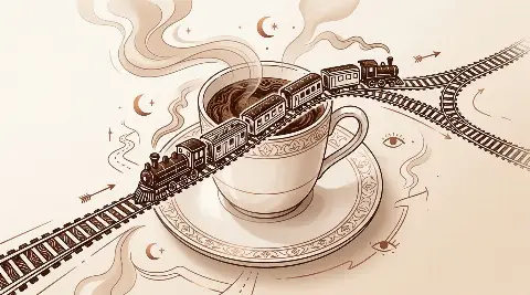 Kahve Falında Tren Görmek İş Değişikliği mi Demek?