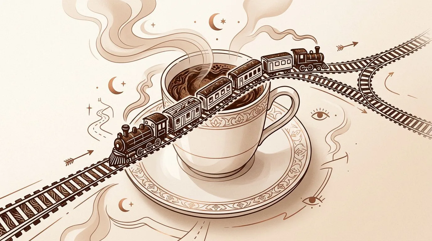 Kahve Falında Tren Görmek İş Değişikliği mi Demek?