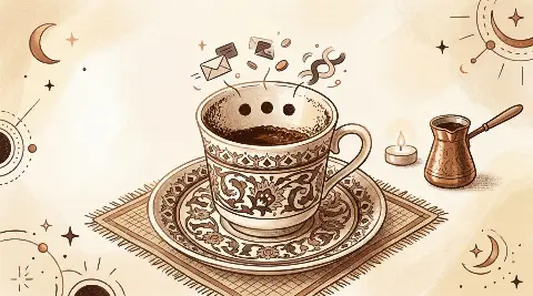 Kahve falında üç nokta yan yana çıkması ne demek?