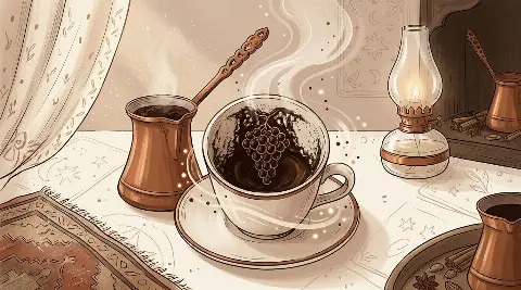 Kahve falında üzüm görmek ne anlama gelir?