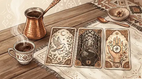 Katina falında 3 kartla mesaj enerjisi nasıl bakılır?