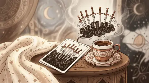 Tarotta Kılıç Dokuzlusu kaygı ve uykusuzluk mu gösterir?