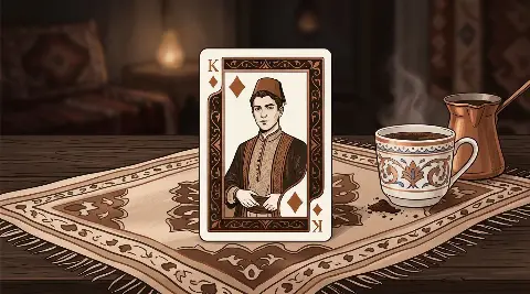 Katina falında Karo Valesi kartının görseli