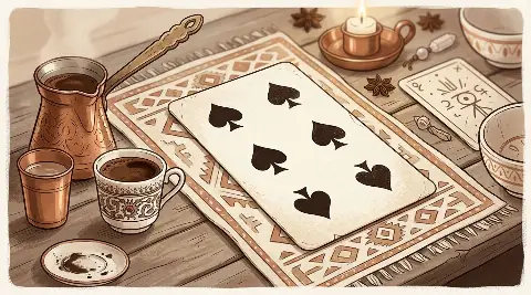 Katina falında Maça Altılısı kartının görseli