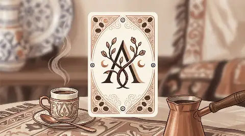 Asa Ası tarot kartının sembolik illüstrasyonu