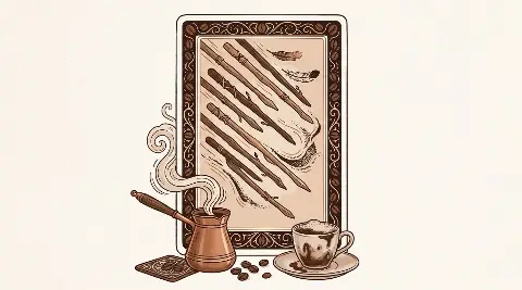 Asa Sekizlisi tarot kartının sembolik illüstrasyonu
